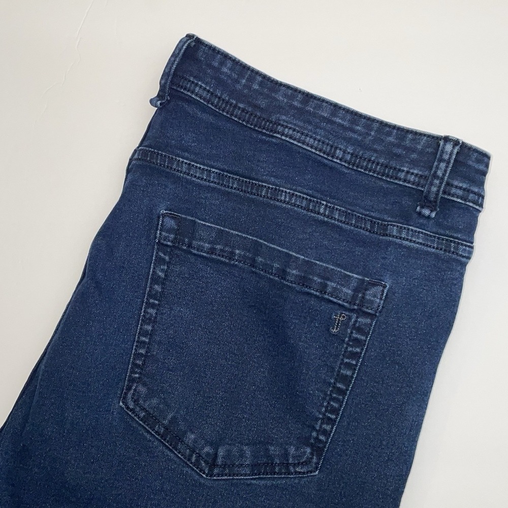 The Perfect Jean NYC Slim Fit Jeans 38x32(31"L)  Blue Stretch Denim Cotton Blend